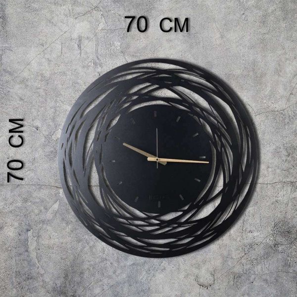 Horloge en métal Lines 70 cm - ASI-0158