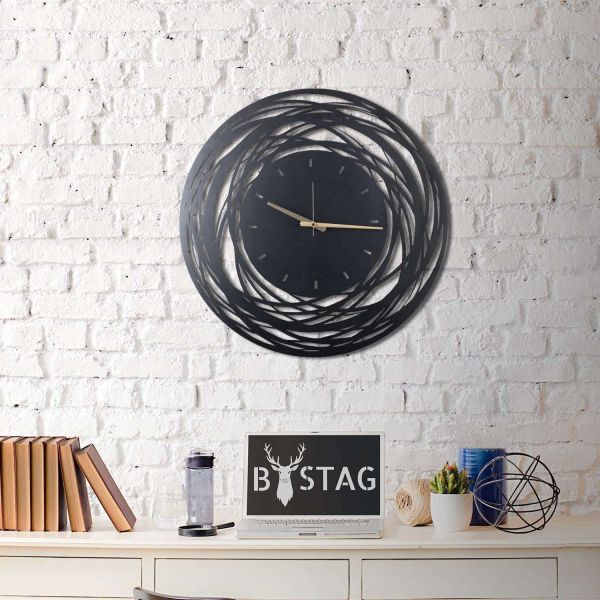 Horloge en métal Lines 70 cm - 89,90