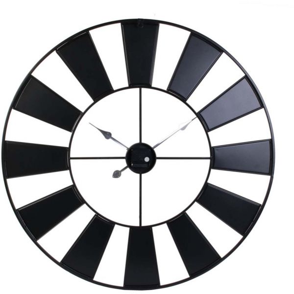 Horloge en métal Recyclerie 80 cm - THE HOME DECO FACTORY