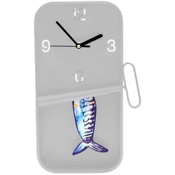 Horloge en métal Sardine
