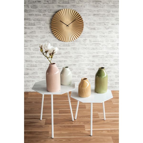 Horloge murale en métal multicolore cm 120x6x60 | Maisons du Monde