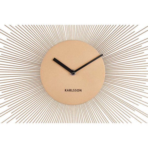 Horloge en métal Peony 45 cm - KARLSSON