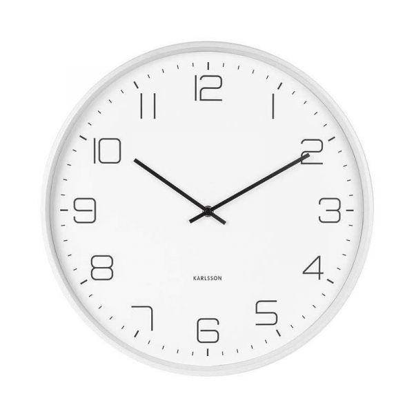 Horloge en métal mat Lofty - PRE-0345