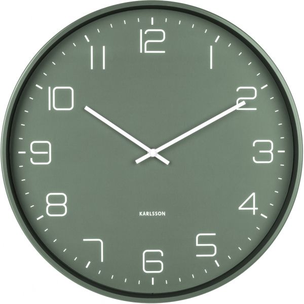 Horloge en métal mat Lofty - PRE-0343