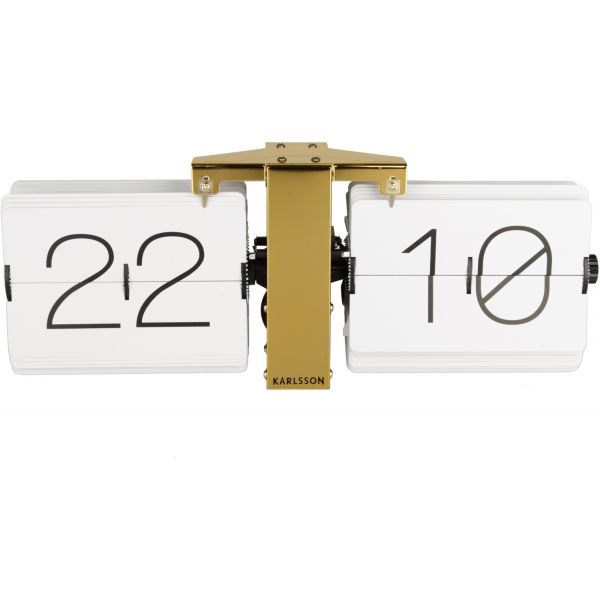 Horloge moderne bicolore Flip No Case - PRE-0298