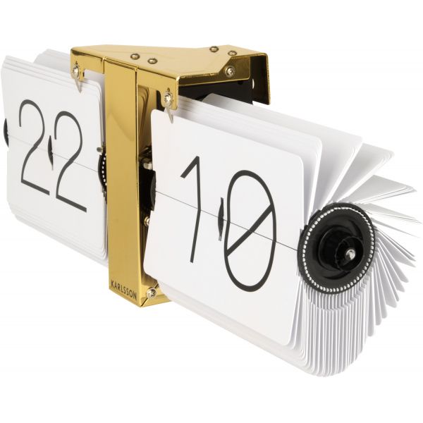 Horloge moderne bicolore Flip No Case - 5