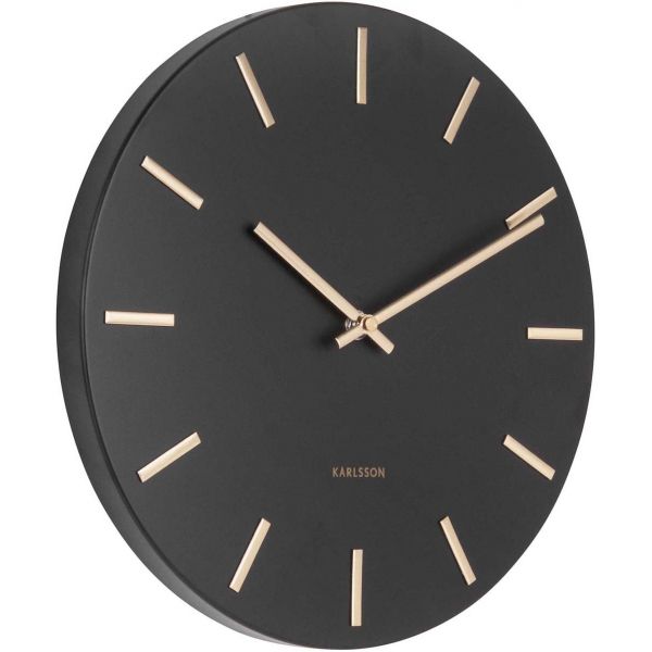 Horloge moderne métal Charm 30 cm - KARLSSON