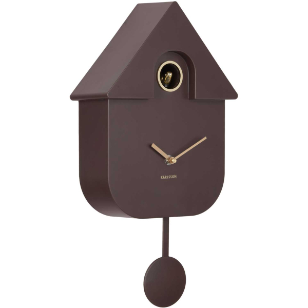 Horloge murale en ABS Modern Cuckoo Oro