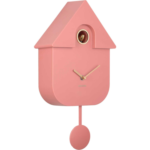 Horloge murale en ABS Modern Cuckoo Oro