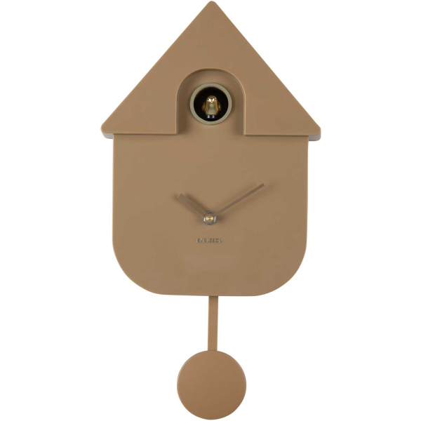 Horloge murale en ABS Modern Cuckoo Oro - KARLSSON