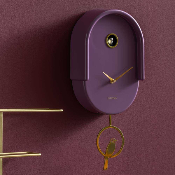 Horloge murale en ABS Tweet - KARLSSON