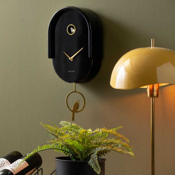 Horloge murale en ABS Tweet - KARLSSON