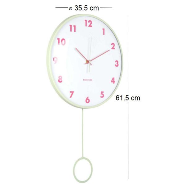 Horloge murale Cheeky Dome Pendulum - 6