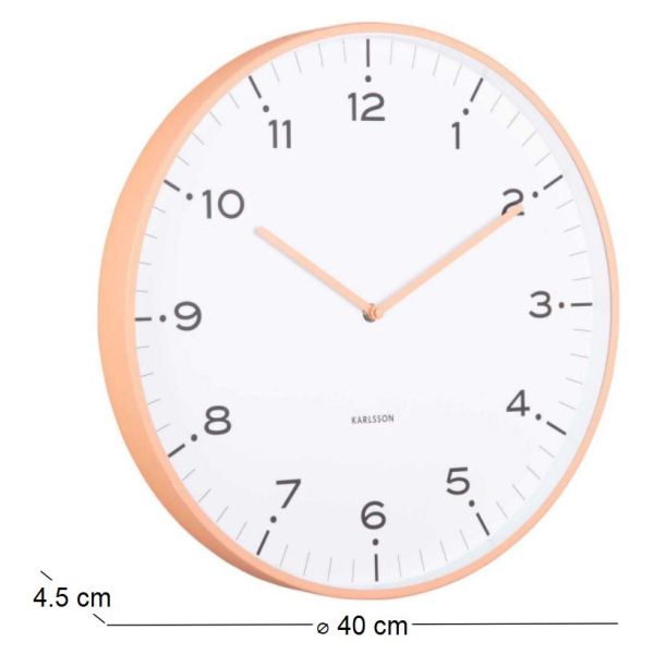 Horloge murale 40 cm Circus Rings - 46,72