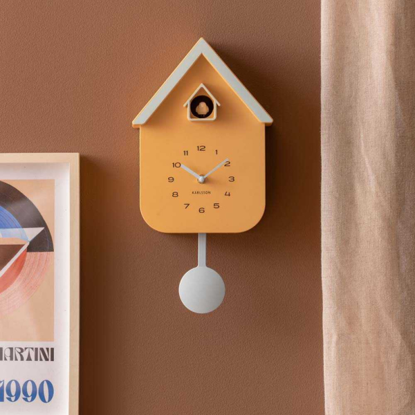 Horloge murale Dupla Color Cuckoo - KARLSSON