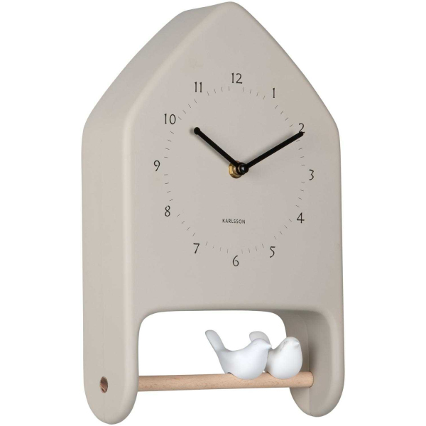Horloge murale Love Birds