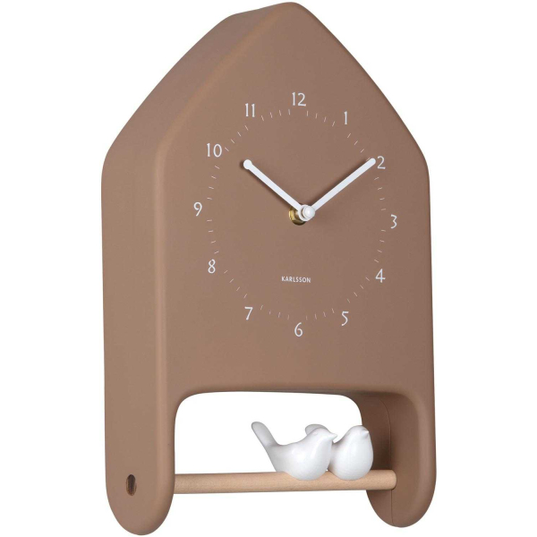 Horloge murale Love Birds