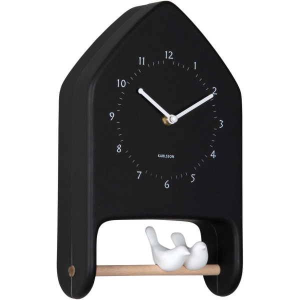 Horloge murale Love Birds