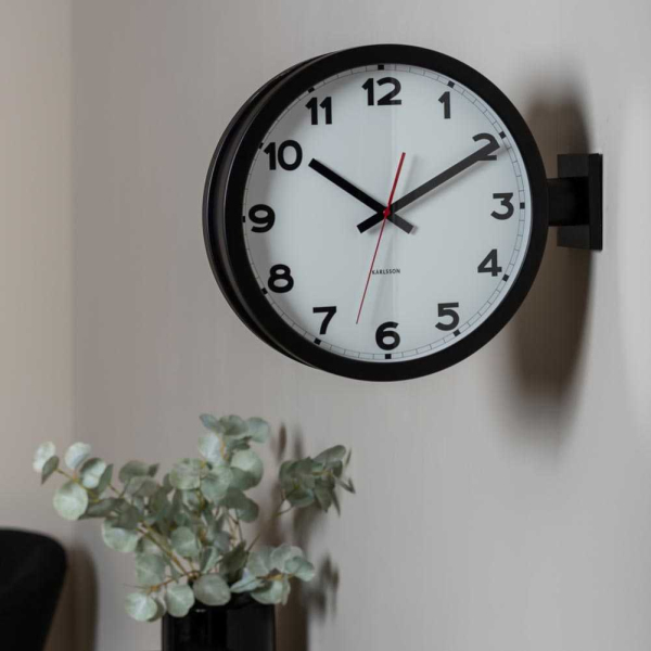 Horloge murale New Classic Double - KARLSSON