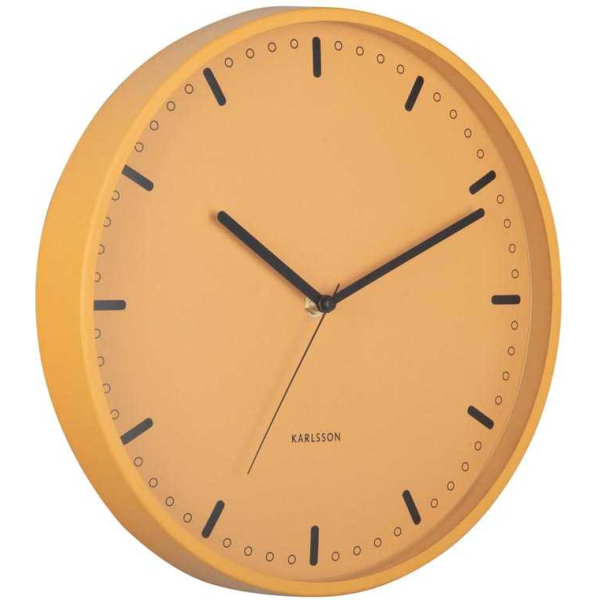 Horloge murale en aluminium Cool Retro