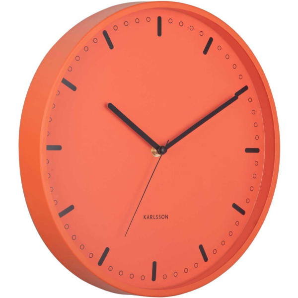 Horloge murale en aluminium Cool Retro