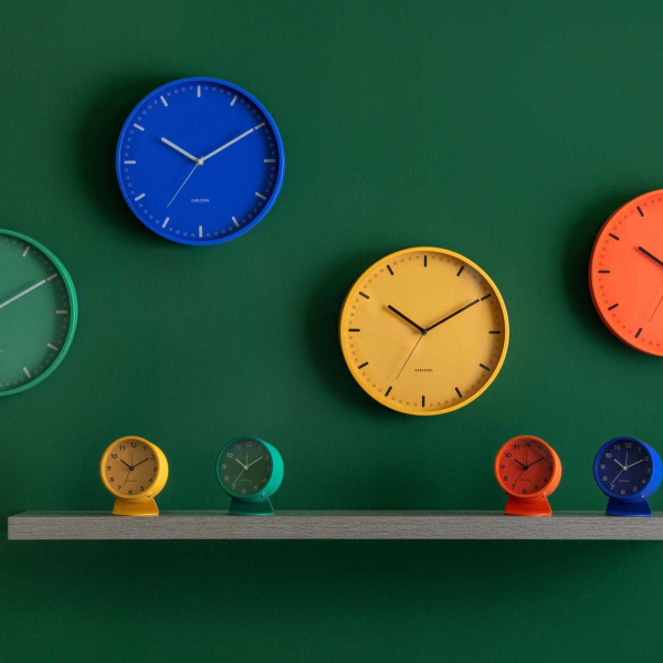 Horloge murale en aluminium Cool Retro - 5