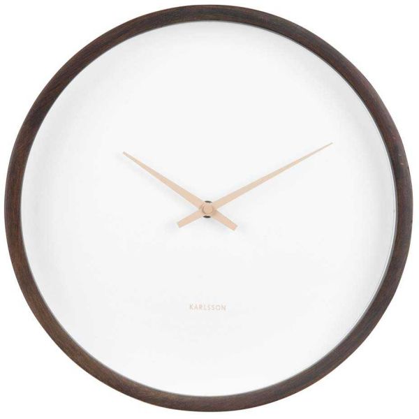 Horloge murale en bois Ancho - 5