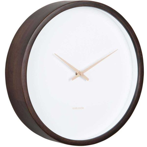 Horloge murale en bois Ancho