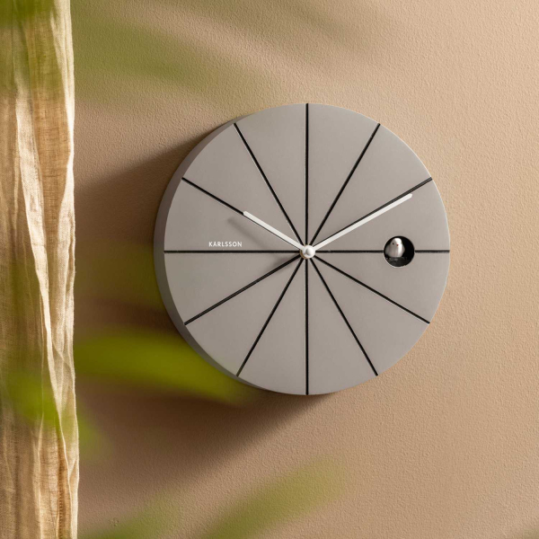 Horloge murale coucou en ABS Destacado - KARLSSON