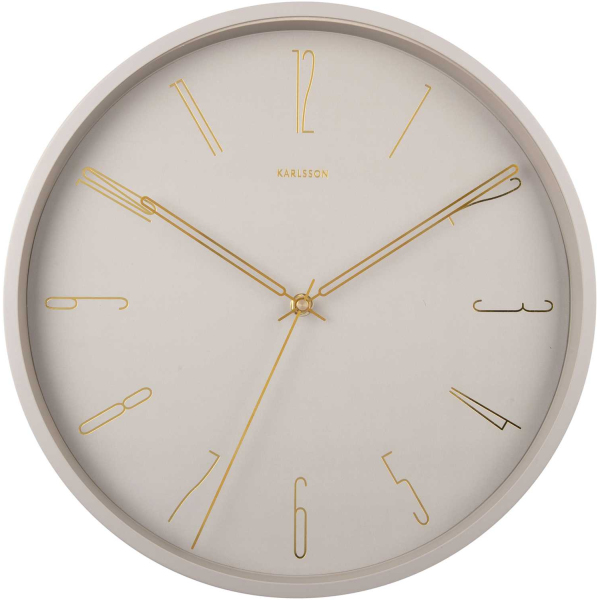 Horloge murale en métal Belle Numbers - PRE-2186