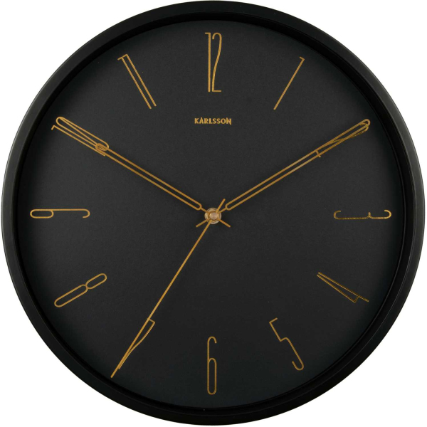 Horloge murale en métal Belle Numbers - PRE-2185