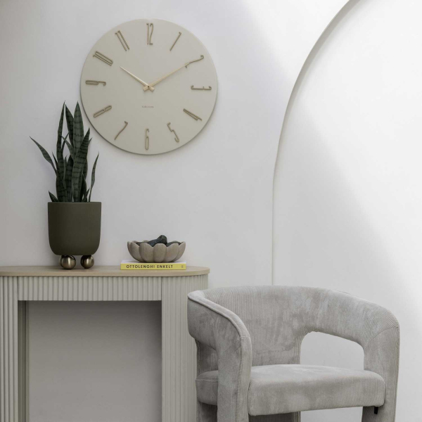 Horloge murale en métal Esmerado 60 cm - KARLSSON
