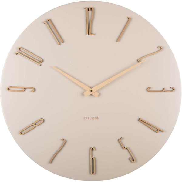 Horloge murale en métal Esmerado 60 cm - PRE-1919