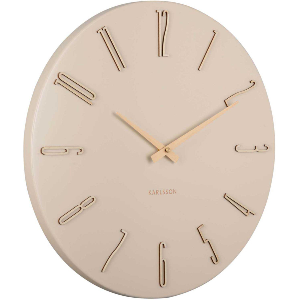 Horloge murale en métal Esmerado 40 cm