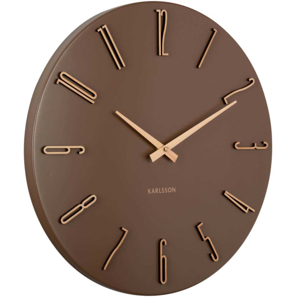 Horloge murale en métal Esmerado 40 cm