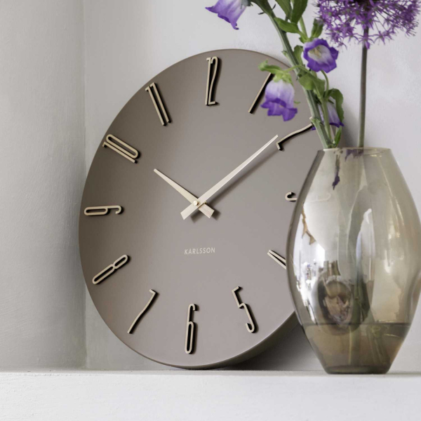 Horloge murale en métal Esmerado 40 cm - KARLSSON