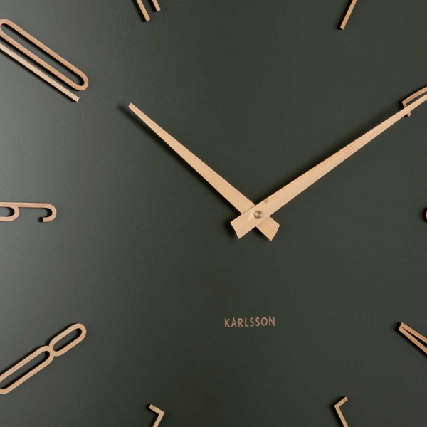 Horloge murale en métal Esmerado 60 cm - 76,90