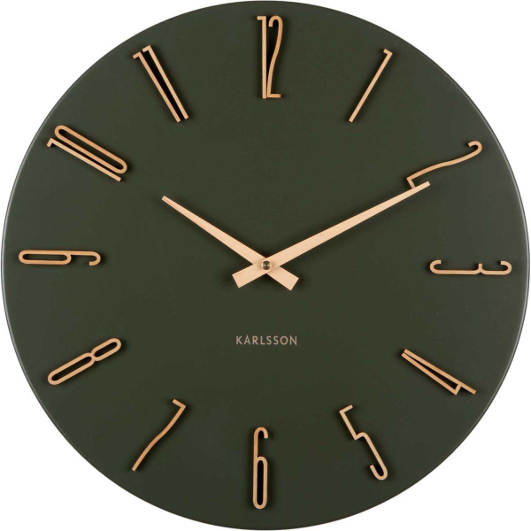 Horloge murale en métal Esmerado 40 cm - PRE-1914