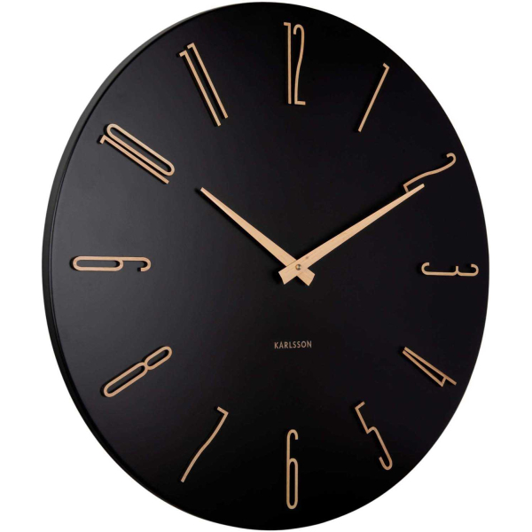 Horloge murale en métal Esmerado 60 cm