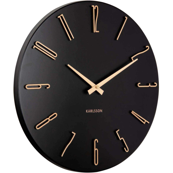 Horloge murale en métal Esmerado 40 cm