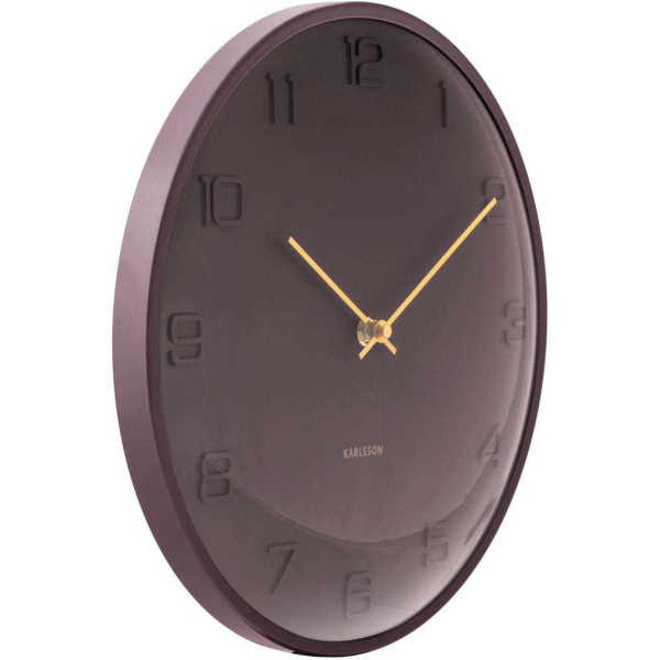 Horloge murale en métal Fuerte Dome