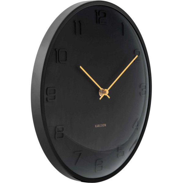 Horloge murale en métal Fuerte Dome