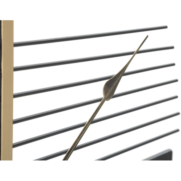 Horloge murale en métal Glam stick 60 x 4.5 cm - 5