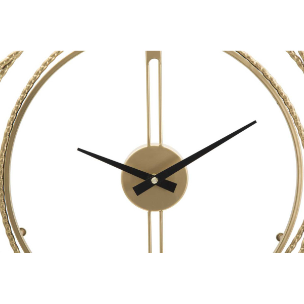 Horloge murale en métal Gold strips 50 x 4 cm - 54,90
