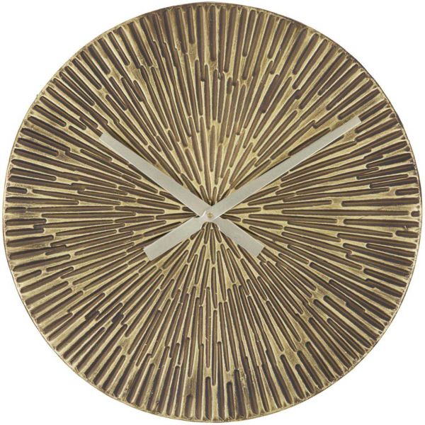 Horloge murale en métal Opis 50 x 3.5 cm