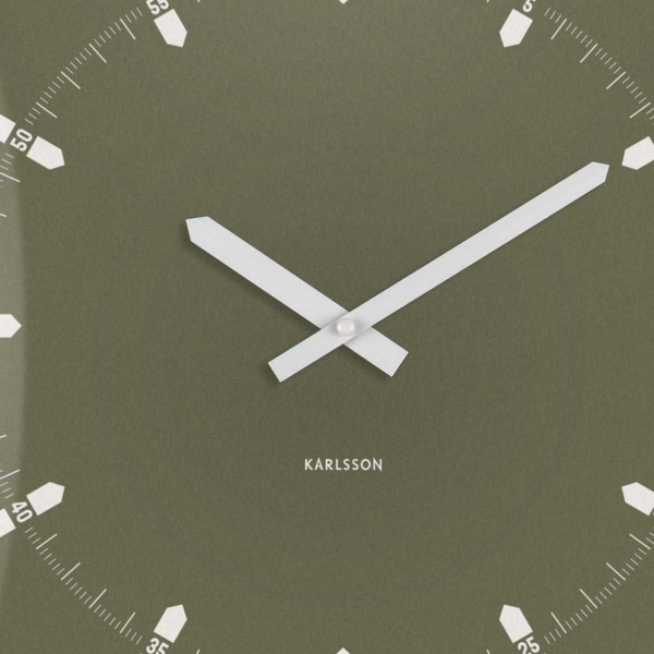 Horloge murale en métal Sucinto Dome Square - 36,90