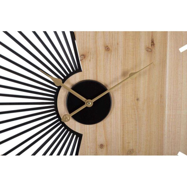 Horloge murale en métal Wordy 60 x 3.5 cm - 63,90