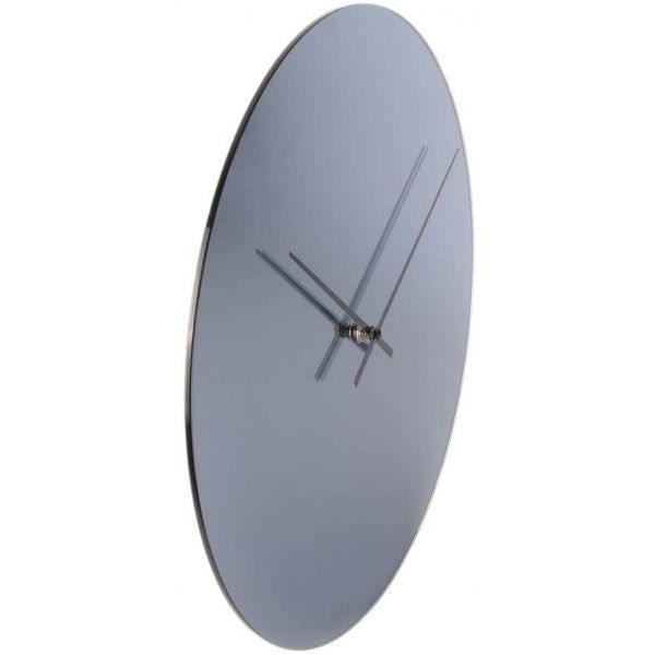 Horloge murale miroir fumé 29.5 cm - THE HOME DECO FACTORY