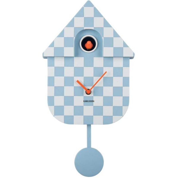 Horloge murale moderne Cuckoo Checker - PRE-1639