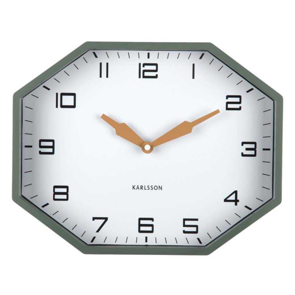 Horloge murale octogonale en résine Factory - PRE-1895